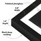 Americanflat Gallery-Style Picture Frame with Mat - Showcase Artwork, Prints, and Photos - Shatter Resistant Glass - Hanging Hardware with Drywall Anchor